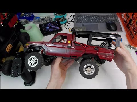 Видео: Mn82 и Двухскоростная коробка Wpl. Mn82 vs Wpl Dual Speed Gearbox & Solution.