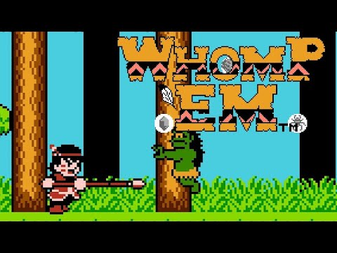 Видео: Whomp 'Em прохождение на русском языке Dendy Денди NES Nintendo Famicom