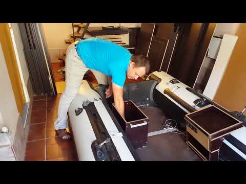 Видео: Новый столик для пвх лодки