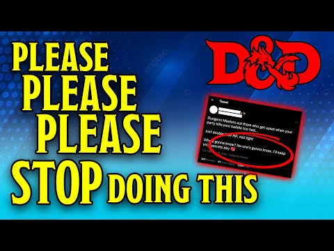 Видео: Плохие советы Мастера Подземелий и лучшие варианты вместо них