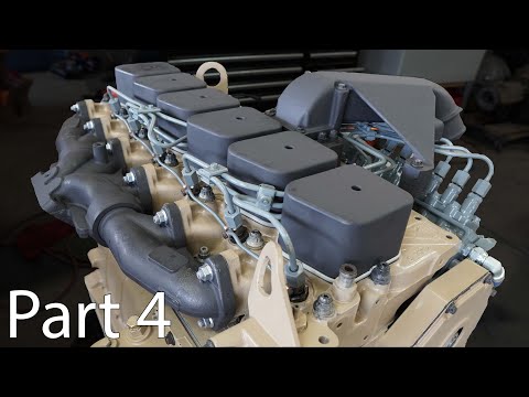 Видео: Сборка двигателя Cummins CLEAN 12 Valve | Финальные штрихи