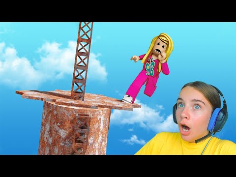 Видео: ПАДЕНИЕ С ОГРОМНОЙ БАШНИ в ROBLOX!