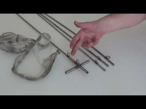 Видео: Рыболовный паук, рыболовный подъёмник, рыболовный малявочник, рыболовная снасть для РЫБАЛКИ.