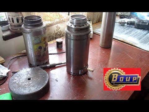 Видео: Походная кофеварка из старого термоса