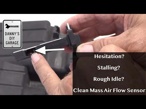 Видео: Honda Civic: двигатель глохнет, неровный холостой ход? Почистите датчик массового расхода воздуха...
