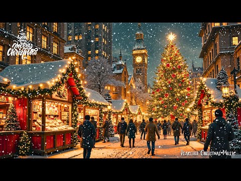 Видео: Расслабляющая инструментальная рождественская музыка 🎁 Прекрасная снежная праздничная атмосфера 202