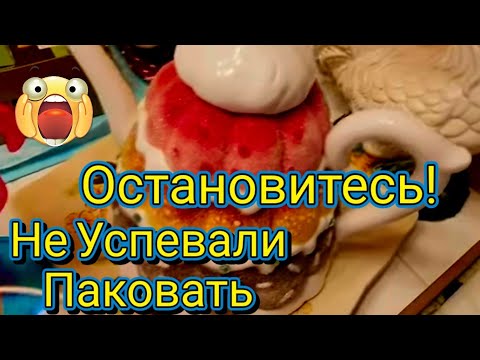 Видео: Шок!Не Успевали Смотреть Как Пакуют Вещи!