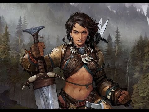 Видео: Pathfinder: Kingmaker Амири Гайд Варвар Бешеный Пес Бронированный исполин Неуязвимый дикарь