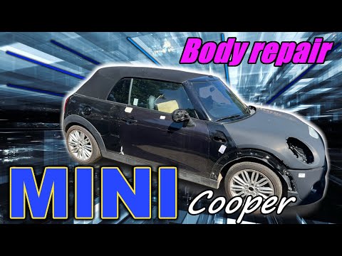 Видео: MINI Cooper. Right side repair. Ремонт правой стороны.
