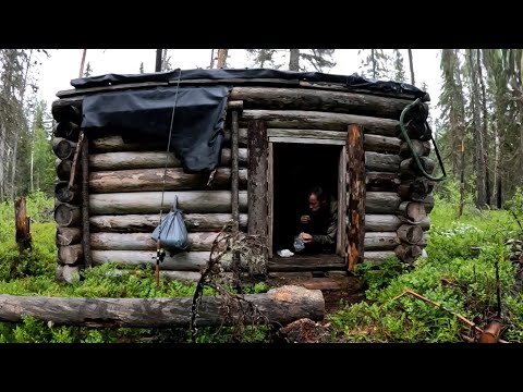 Видео: Рыбалка с ночевкой, гнилая изба. Часть 2