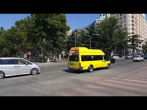 Видео: Tbilisi 28.08.2020. Тэмка 11-ый микрорайон. улица Анапской Дивизии. Temqa 11-th microdistrict