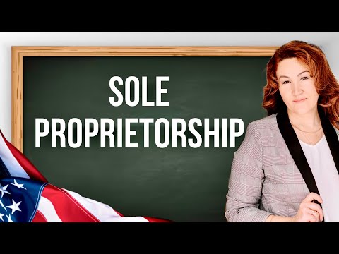 Видео: Форма Налогообложения LLC: Как Работает Sole Proprietorship?