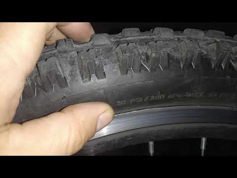 Видео: Что значат некоторые цифры сбоку на колесе велосипеда