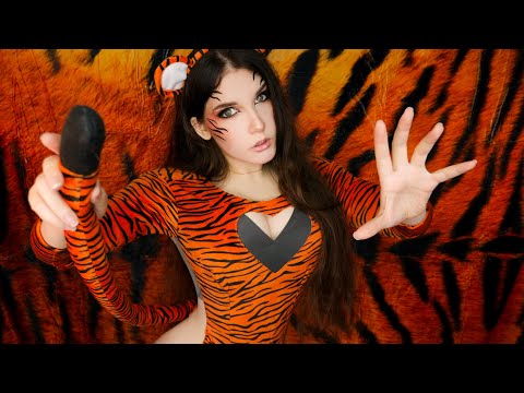 Видео: АСМР 🐯🧡 ТИГРИНЫЕ ТРИГГЕРЫ для 50%  МУРАШЕК 🐅  ASMR TIGER TRIGGERS