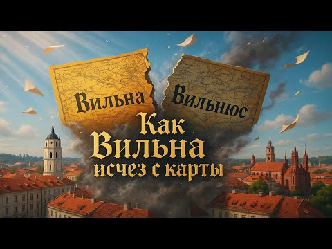 Видео: Как Вильна исчез с карты: кто и зачем превратил его в Вильнюс