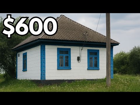 Видео: 🔥НАЙДЕШЕВШИЙ Будинок $600🔥 60 СОТОК ЗЕМЛІ і РІЧКА ПОРУЧ