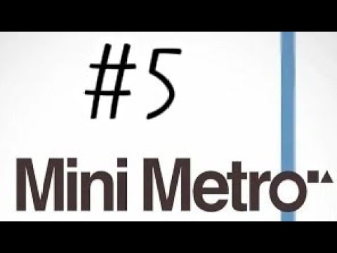 Видео: Mini Metro (Lisbon) #5 Недопрохождение не недоигр