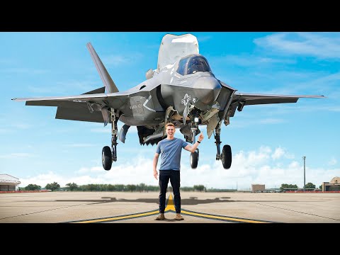 Видео: Полет на истребителе-невидимке F-35B Корпуса морской пехоты