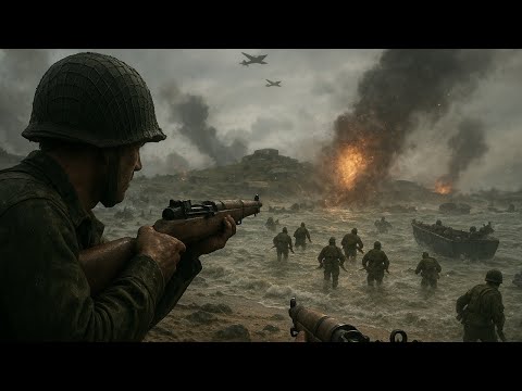Видео: НАСТОЯЩИЙ АД! Высадка в Нормандии