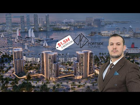 Видео: Представлены новейшие роскошные башни Дубая! Portside Square от Ellington в Rashid Yachts & Marina