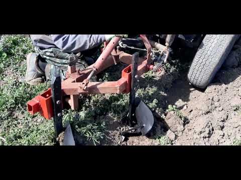 Видео: Самодельные корпуса плуга испытания в работе