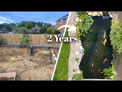 Видео: Пруд моей мечты стал больше, чем я себе представлял...