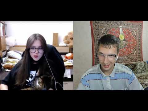 Видео: Ботаник общается с девушками в чат рулетке.