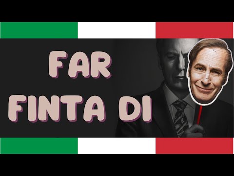 Видео: FAR FINTA DI - ПРИТВОРЯТЬСЯ - примеры на каждый день для быстрого старта в итальянском