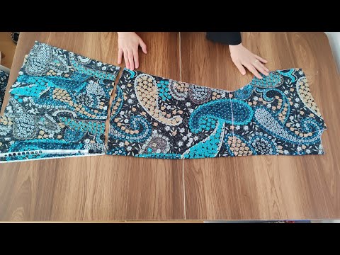 Видео: ✨ Очень удобное и стильное практичное платье | Даже не портные могут легко шить ✂️