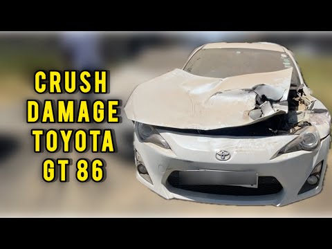 Видео: ВОССТАНОВЛЕНИЕ поврежденного TOYOTA GT 86 || ЧАСТЬ 1