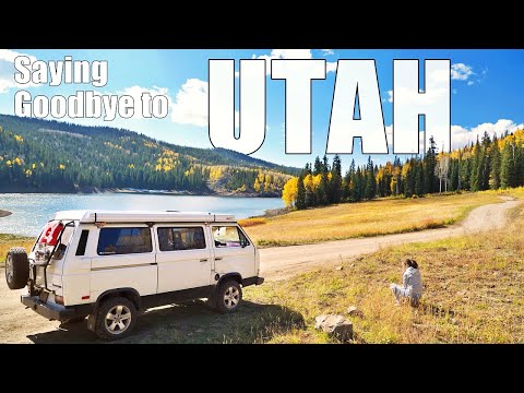 Видео: Снова в пути, эпизод 4... Прощаемся с Ютой. Катаемся на нашем Vanagon Westfalia по дорогам Юты.