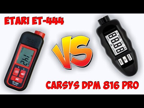 Видео: ОБЗОР ТОЛЩИНОМЕРА CARSYS DPM 816 PRO И СРАВНЕНИЕ С ETARI ET444