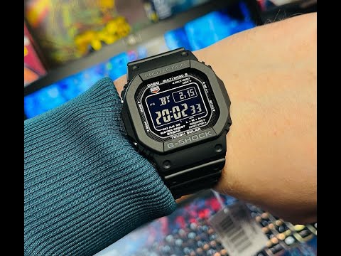 Видео: CASIO GW-5610U-1BER Распаковка и впечатления!!!