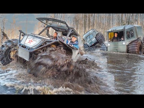 Видео: Вездеходы НЕ ОЖИДАЛИ такого от БАГГИ на лютом бездорожье