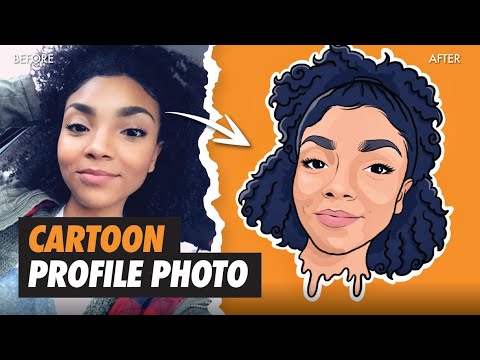 Видео: Как создать мультфильм о себе в Procreate | Фото профиля в Instagram