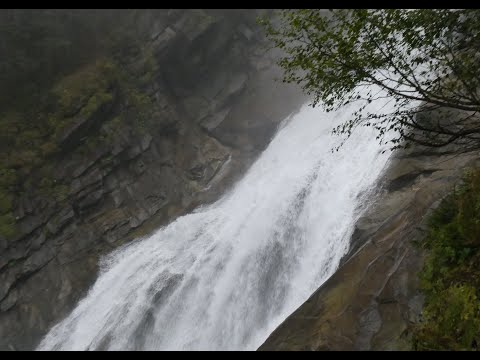 Видео: Austria, Krimml Waterfalls, Австрия, Криммльские водопады 09.10.2021