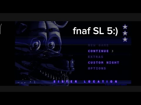Видео: FNAF SL 5 ночь 3 :) это ещё не конец я ещё вернусь
