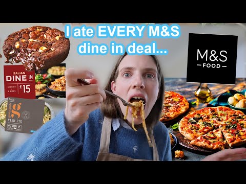 Видео: Тестируем все предложения M&S Dine In, чтобы найти лучшее!
