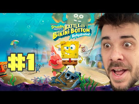 Видео: SpongeBob SquarePants: Battle for Bikini Bottom. Полное прохождение. Начало/Губка Боб/Планктон