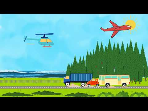 Видео: Превозни и транспортни средства на български език.