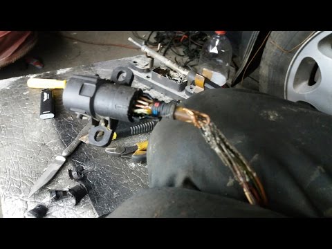 Видео: Е 124 перепайка подкапотной косы и запуск М111.960 (2 день итог )