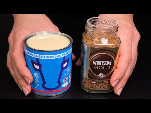 Видео: Сгущенка к кофе! Простой, быстрый и очень вкусный десерт!
