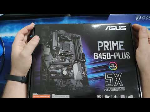 Видео: Купил показываю материнская плата под 5700Х ASUS PRIME B450 Plus Купил новую дешевле чем продают бу