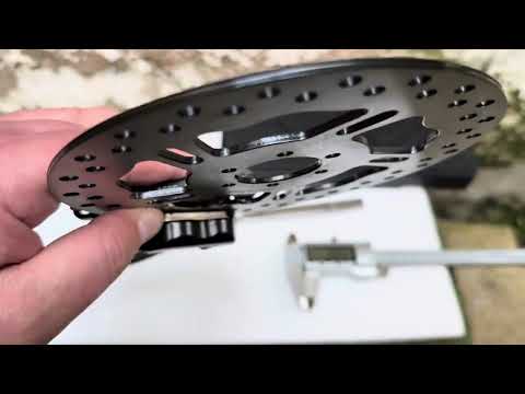 Видео: Гидравлика NUTT Y-5 , подгонка под ротор 2.8 мм ( туда и честная тройка встанет )толщиной !