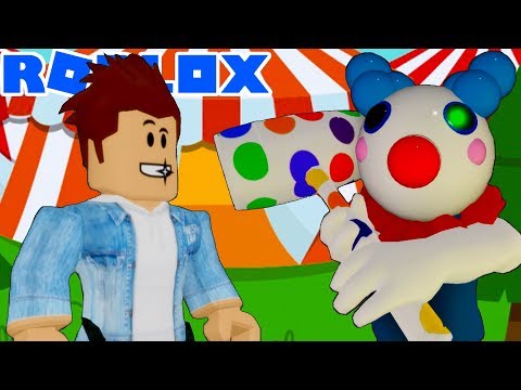 Видео: ПИГГИС Клоун в ROBLOX - Часть 8 Кид стал свинкой в цирке. Инфекция в роблоксе