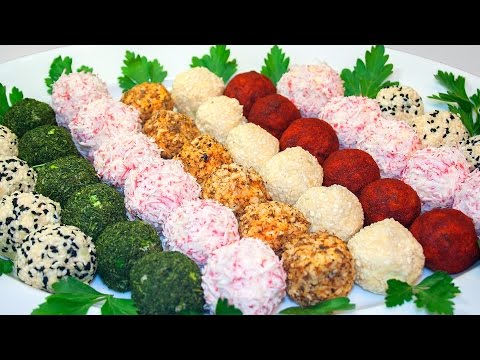 Видео: Праздничная закуска «Сырные шарики» 5 вкусных рецептов!