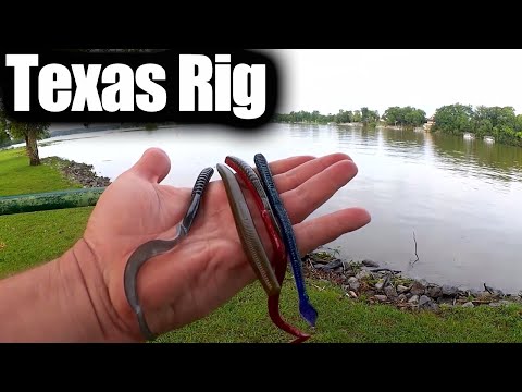 Видео: Texas Rig 101 — как ловить окуня на червяка Texas Rig (легко)