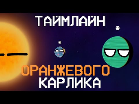 Видео: PLANETBALLS | Таймлан звезды класса K (оранжевый карлик) | space animation #космос