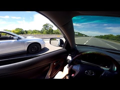 Видео: Камри 3.5 vs Subaru WRX  !!!  Полный привод решает !!!