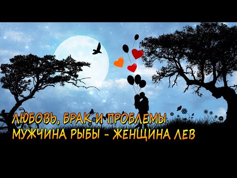 Видео: Совместимость мужчины Рыбы и женщины Лев